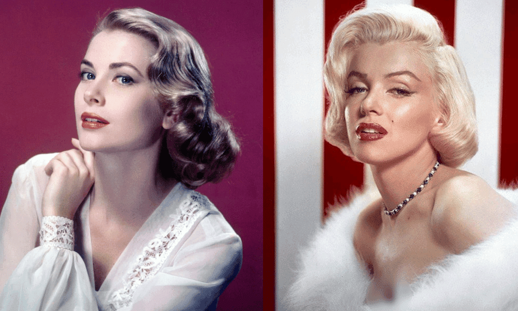 Marilyn Monroe y Grace Kelly